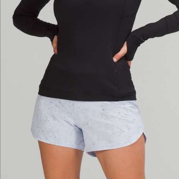 💙LULULEMON SPEED UP SHORT 4”-GRAVEL DUST PASTEL BLUE MULTI-6💙 - Picture 7 of 10